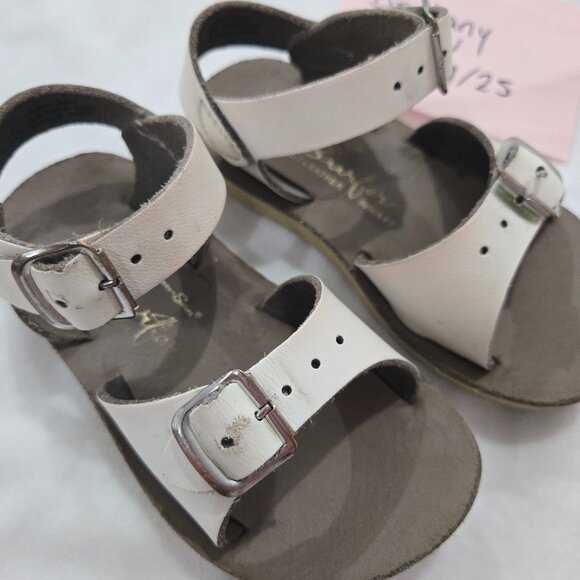 Saltwater Sandals Toddler Girls Size 7 - Picture 1 of 2
